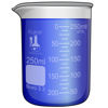 Picture of 250ml Beaker, Low Form Griffin, Borosilicate 3.3 Glass, Double Scale, Graduated, Karter Scientific 213D33 (Single)