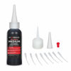 Picture of Premium Grade Cyanoacrylate (CA) Super Glue by STARBOND - 2 OZ PRO Pack (56-Gram) - Black Medium Crack Filler 150 CPS Viscosity Adhesive for Woodworking, Woodturning, Carpentry