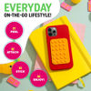 Picture of || OCTOBUDDY MAX || Silicone Suction Phone Case Adhesive Mount || Compatible with iPhone and Android, Anti-Slip Hands-Free Mobile Accessory Holder for Selfies and Videos (MAX - Transparent)