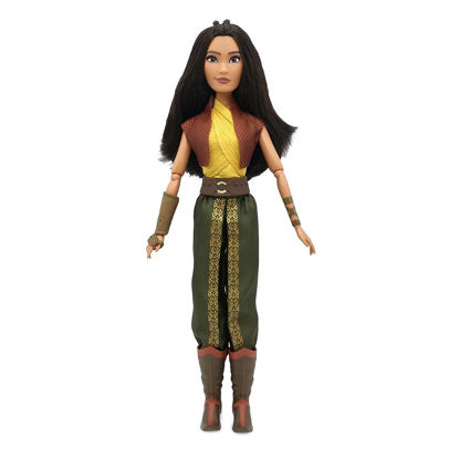 Picture of Disney Store Official Raya Classic Doll for Kids, Raya and The Last Dragon, 11 ½ Inches, Includes Brush, Fully Posable Toy in Classic Outfit - Suitable for Ages 3+