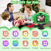 Picture of Agoigo Kids Waterproof Camera Toys for 3-12 Year Old Boys Girls Christmas Birthday Gifts HD Children's Digital Action Camera Child Underwater Sports Camera 2Inch Screen with 32GB Card (Green)