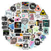 Picture of 100Pcs Photography Stickers, Camera Stickers for Water Bottles, Laptop, Scrapbooking, Planners - Photographer Gifts Women, Camera Gifts for Photographers Women, Photography Accessories