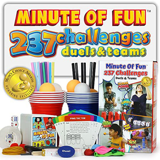 GetUSCart- Minute of Fun Party Game - 237 Minute to Win It Challenges
