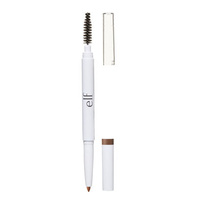 Picture of e.l.f, Instant Lift Brow Pencil, Dual-Sided, Precise, Fine Tip, Shapes, Defines, Fills Brows, Contours, Combs, Tames, Taupe, 0.006 Oz