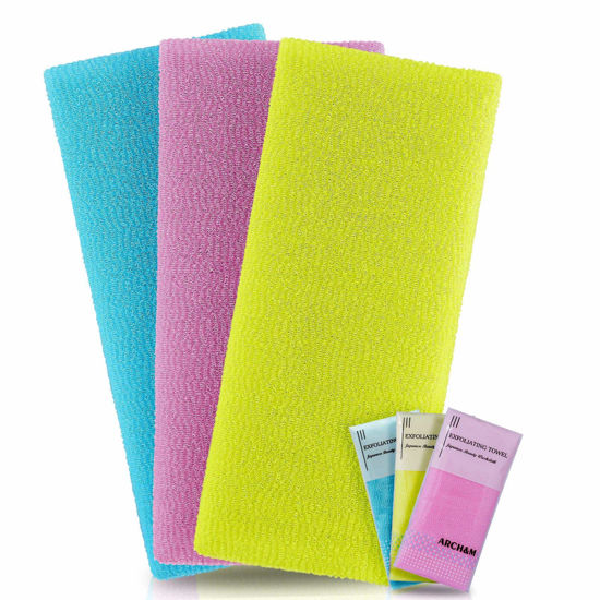 GetUSCart Exfoliating Washcloth Towel Japanese Washcloth Nylon