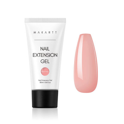 Picture of Makartt Poly Nail Gel 50ML Spring Nude Extend Gel for Nails Trending Builder Nail Gel Stylish Elegant Gel Colors for Mothers Day French Press Nail Extension Gel Manicure Fall Hard Gel for Nails