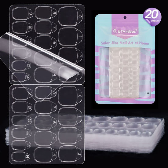 Ayyufe Heart Moon Leaf Waterproof Toe Nail Stickers Full Cover Decals  Adhesive Wraps - Walmart.com