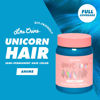 Picture of Lime Crime Unicorn Hair Dye Full Coverage, Anime (Candy Blue) - Vegan and Cruelty Free Semi-Permanent Hair Color Conditions & Moisturizes - Temporary Blue Hair Dye With Sugary Citrus Vanilla Scent