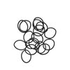Picture of Goody Ouchless Elastics 4mm Black, 17CT