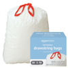 Picture of Amazon Basics Tall Kitchen Drawstring Trash Bags, Clean Fresh Scent, 13 Gallon, 200 Count (Previously Solimo)