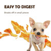 Picture of Afreschi Turkey Tendon Dog Treats for Signature Series, All Natural Human Grade Puppy Chew, Ingredient Sourced from USA, Hypoallergenic, Easy to Digest, Rawhide Alternative, 40 Units/Box Ring (Small)