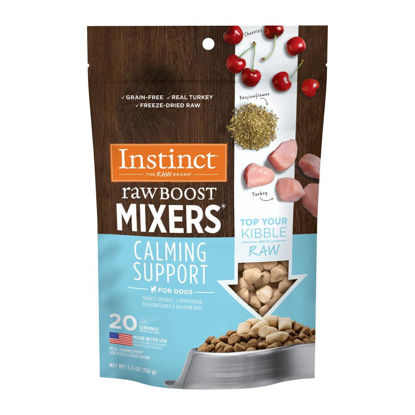 Picture of Instinct Raw Boost Mixers Freeze Dried Raw Dog Food Topper, Grain Free Dog Food Topper with Functional Ingredients 5.5 Ounce (Pack of 1)