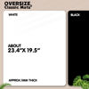 Picture of Extra Large Silicone Mats for Crafts, 2 Pack 23.4”x 19.5”Silicone Sheet for Resin Molds, Black Silicone Sheet Table Mat, Countertop Protector, Silicone Mat, Silicone Mats, Silicone Craft Mat