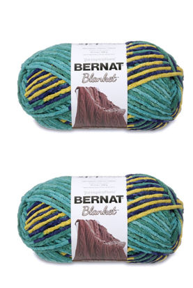 Picture of Bernat Blanket Dorset Yarn - 2 Pack of 300g/10.5oz - Polyester - 6 Super Bulky - 220 Yards - Knitting/Crochet
