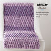 Picture of Bernat Blanket Twist Lilac Grove Yarn - 2 Pack of 300g/10.5oz - Polyester - 6 Super Bulky - 220 Yards - Knitting/Crochet
