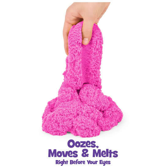 GetUSCart- Kinetic Sand, The Original Moldable Sensory Play Sand, Pink ...