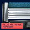 Picture of Dollar Shave Club | 6 Blade Ultimate Shave Bundle | Diamond Grip Club Series Razor Handle, 6 Blade Club Series Razor Cartridges, Prep Scrub 3oz, Shave Cream 6oz, Post Shave Dew 3.4oz