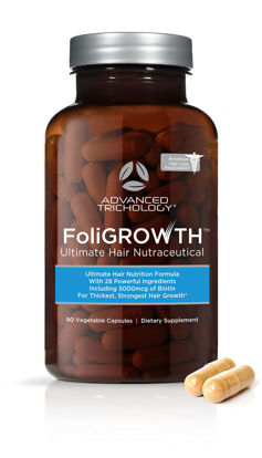 Picture of FoliGROWTH™ Hair Growth Supplement for Thicker Fuller Hair | Approved* by the American Hair Loss Association | Revitalize Thinning Hair, Backed by 20 Years of Experience in Hair Loss Treatment Clinics