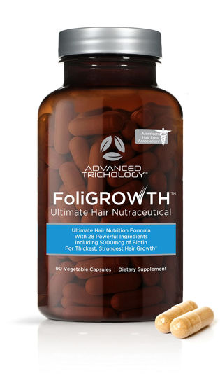 Picture of FoliGROWTH™ Hair Growth Supplement for Thicker Fuller Hair | Approved* by the American Hair Loss Association | Revitalize Thinning Hair, Backed by 20 Years of Experience in Hair Loss Treatment Clinics