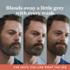 Picture of Just For Men Control GX Grey Reducing Beard Wash Shampoo, Gradually Colors Mustache and Beard, Leaves Facial Hair Softer and Fuller, 4 Fl Oz - Pack of 3 (Packaging May Vary)