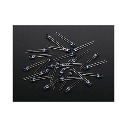 Picture of Adafruit Super-bright 5mm IR LED (25 pack) [ADA388]