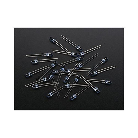 Picture of Adafruit Super-bright 5mm IR LED (25 pack) [ADA388]