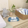 Picture of The Honest Company Clean Conscious Wipes | 99% Water, Compostable, Plant-Based, Baby Wipes | Hypoallergenic, EWG Verified | Balance Blues, 288 Count