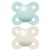 Picture of MAM Original Start Matte Newborn Baby Pacifier, Best Pacifier for Breastfed Babies, Sterilizer Case, Unisex, 0-3 Months (Pack of 2)