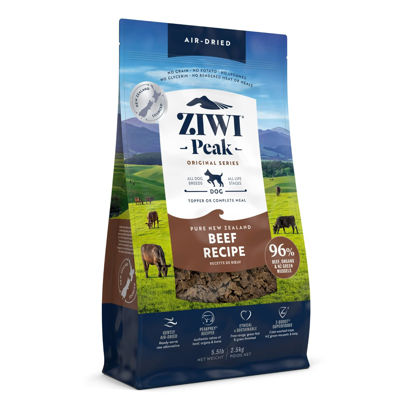 Picture of ZIWI Peak Air-Dried Dog Food - All Natural, High Protein, Grain Free and Limited Ingredient with Superfoods (Beef, 5.5 lb)
