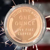 Picture of 1 AVDP Oz. Lincoln Wheat Cent Authentic Copper Round| Commemorative Piece Made from .999 Fine Copper Made in USA