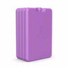 Picture of Bentgo Ice Lunch Chillers - Ultra-Thin Ice Packs Perfect for Everyday Use in Lunch Bags, Lunch Boxes and Coolers - 4 Pack (Purple)