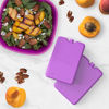 Picture of Bentgo Ice Lunch Chillers - Ultra-Thin Ice Packs Perfect for Everyday Use in Lunch Bags, Lunch Boxes and Coolers - 4 Pack (Purple)
