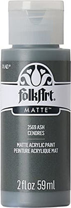 Picture of FolkArt 2569 Acrylic Paint, 2 Ounce, Ash