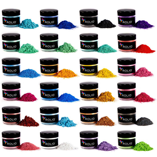 Let's Resin Mica Powder - 24 Colors/Each 0.35oz