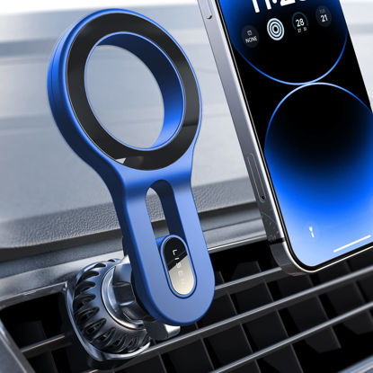 Picture of LISEN for MagSafe Car Mount,Magnetic Phone Holder, Blue