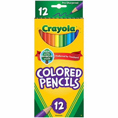 Picture of Crayola Colored Pencils, 12 Count, Colored Pencil Set