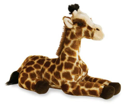 Picture of Aurora® Adorable Flopsie™ Acacia™ Stuffed Animal - Playful Ease - Timeless Companions - Brown 12 Inches