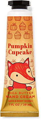 Picture of Bath & Body Works Pumpkin Cupcake Shea Butter Travel Size Hand Cream 1oz (Pumpkin Cupcake), 1