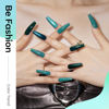 Picture of Modelones Ethereal Green Gel Nail Polish Set - 6 Colors Mermaid Lagoon Gel Polish Kit Dark Green Glitter Turquoise Gel Polish Soak Off LED Nail Lamp Gel Nail Kit Home Gifts DIY Salon for Women