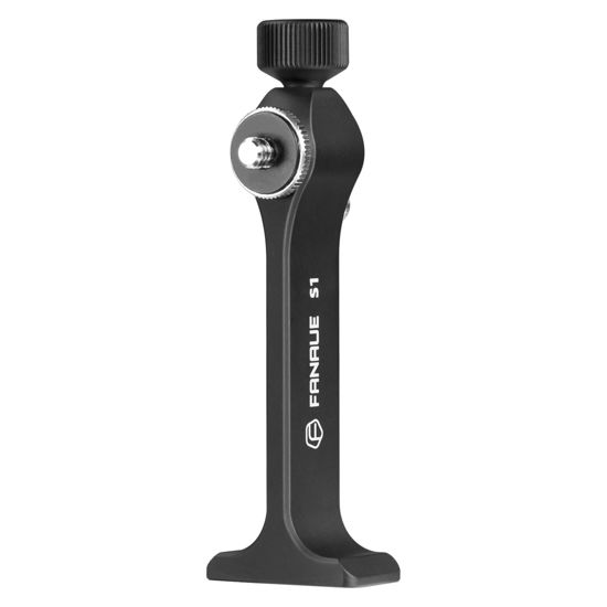 Picture of FANAUE Binocular Tripod Adapter Quick Release,Detachable Universal Mount Accessories with 1/4-20 Inch Threading,CNC T6061 Aluminum Alloy Body,Compatible with Arca Ball Head and 1/4 Thread Head