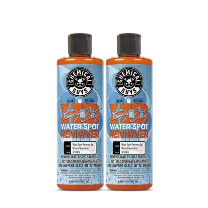 Picture of Chemical Guys SPI1081602 Heavy Duty Water Spot Remover, Safe for Cars, Trucks, Motorcycles, RVs, Home, Office & More, (2 Pack) 16 fl oz