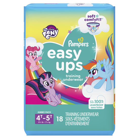 GetUSCart- Pampers Easy Ups Training Underwear Girls 4T-5T 18 Count