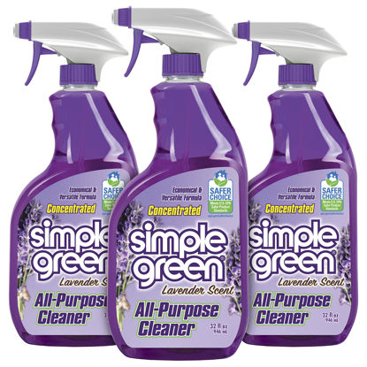 Picture of Simple Green AllPurpose Cleaner, 32 Fl Oz (Pack of 3), Lavender, 96 Fl Oz