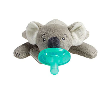 Picture of Philips AVENT Soothie Snuggle Pacifier Holder with Detachable Pacifier, Koala, 0m+, SCF347/06