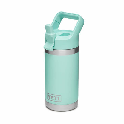 Picture of YETI Rambler Jr. 12 oz Kids Bottle, with Straw Cap, Seafoam