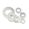 Picture of #10 Flat Washer, 18-8 (304) Stainless Steel Washers Flat, 100PCS