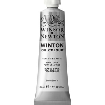 Picture of Winsor & Newton Winton Oil Color, 37ml (1.25-oz) Tube, Soft Mixing White