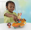 Picture of Fisher-Price Little People Toddler Toys Disney Princess Moana & Maui’s Canoe Sail Boat with 2 Figures for Ages 18+ Months