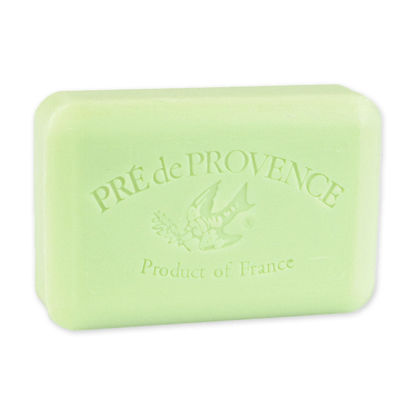Picture of Pre de Provence Artisanal Soap Bar, Enriched with Organic Shea Butter, Natural French Skincare, Quad Milled for Rich Smooth Lather, Cucumber, 8.8 Ounce