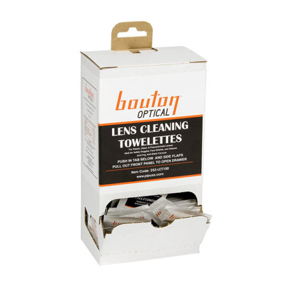 Picture of Bouton Optical 252-LCT100 Lens Cleaning Towelette Dispenser, Large